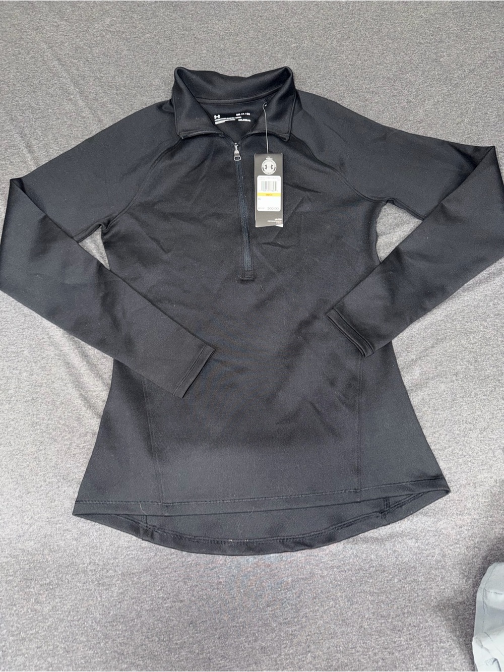 Under Armour Black Women's Quarter-Zip Pullover Hoodie